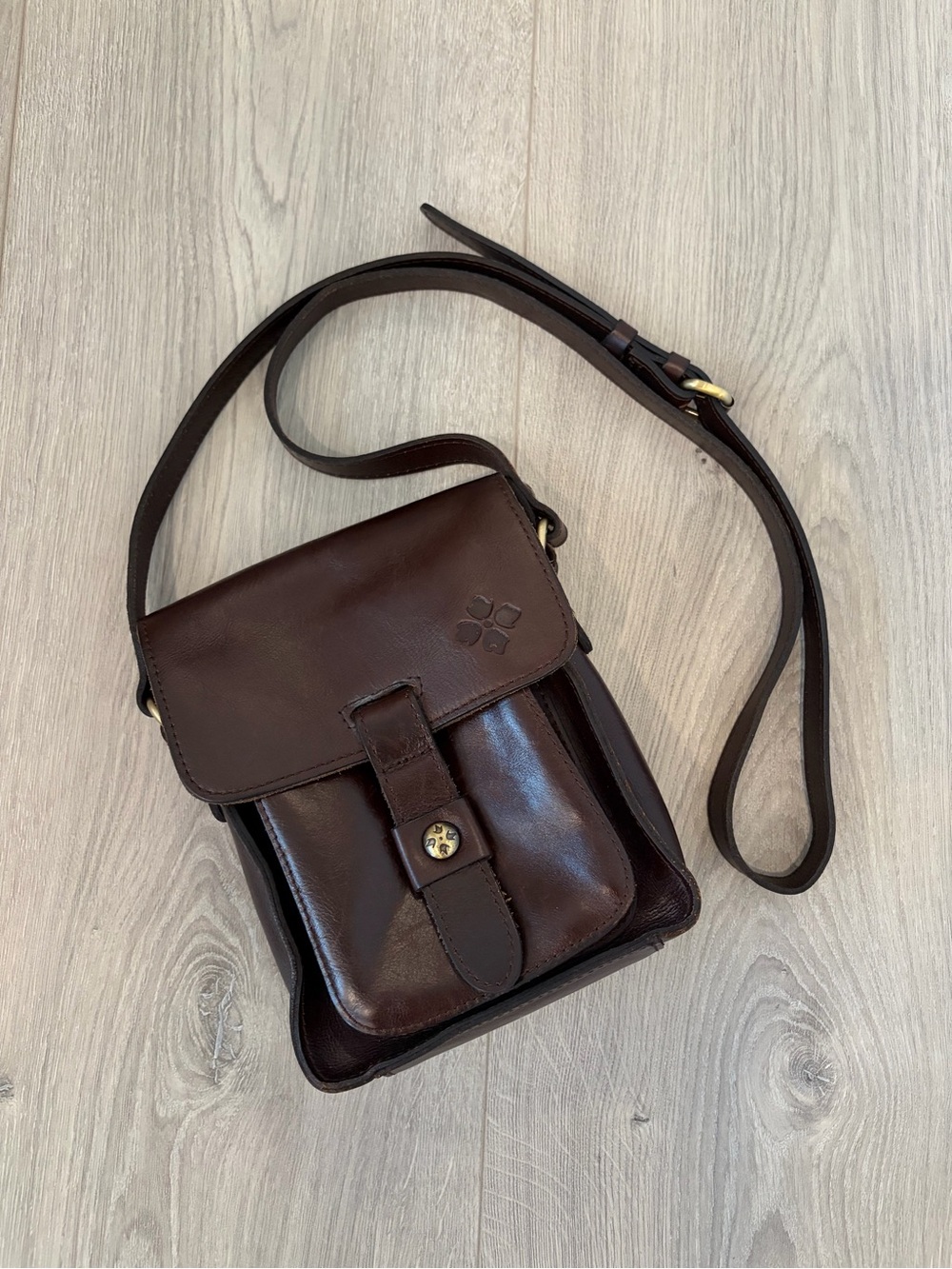 Patricia Nash Leather Crossbody Bag